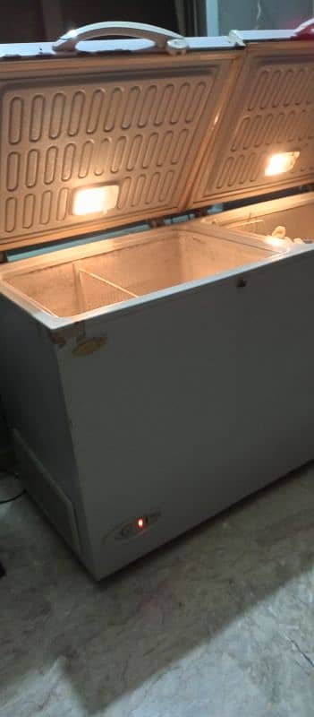 Double door deep freezer 2