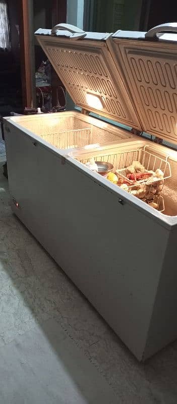 Double door deep freezer 10