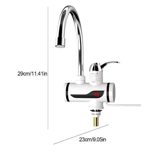 Electric Water Heating Tap For kitchen 4