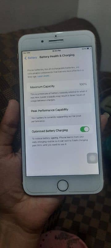 iphone 8+ 256gb pta approved 4