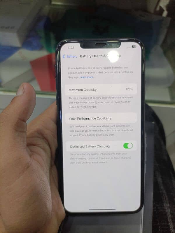 iPhone 11 pro max JV PTA approved with box 64 GB 6