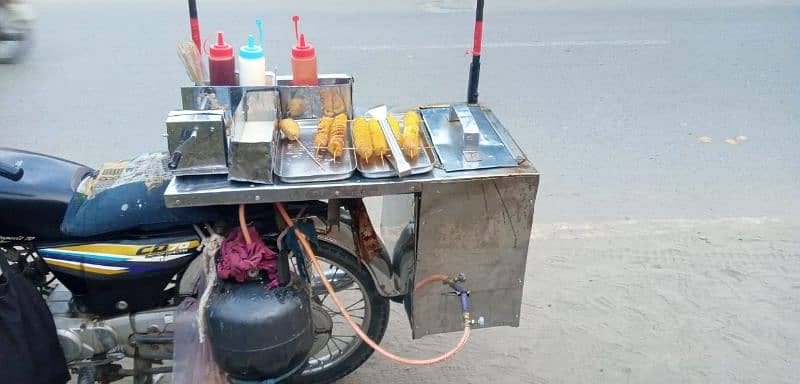 Table top + fryer machine 1