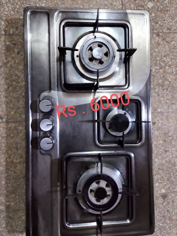 Used  Cooking Range and Hobs for Sale . Call 0320-4671404 1