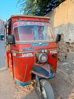 Shams power riksha 21 model bilkul ok condition hy