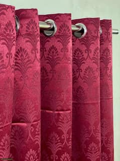 Important 1pc Jacquard textual Indoor Home Curtains Free Home delivery