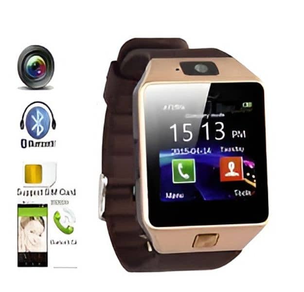 Dz09 Bluetooth Smartwatch, Supported micro Sim card 2