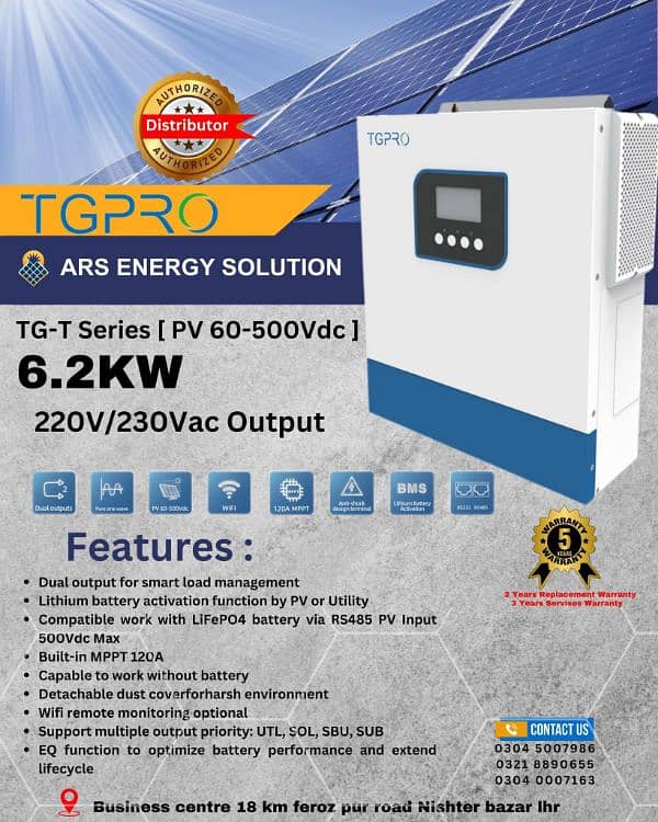 3kw,6.2kw,10.2kw solar hybrid inverter 3