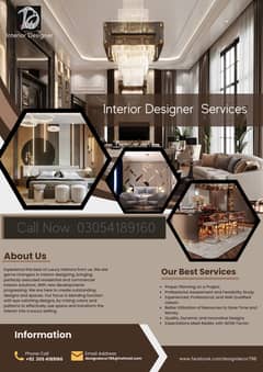 Interior Designer | House, Office, Cafe Design | Execution project