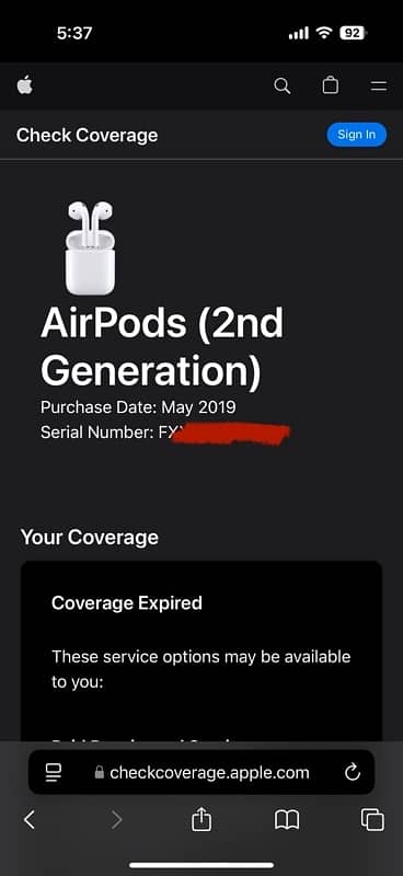 Apple Airpods 2nd Gen (Original not copy) 2