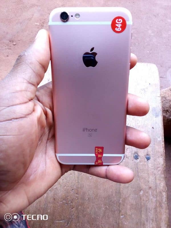 iPhone 6s Stroge 64 GB PTA approved for sale 03252452771 3