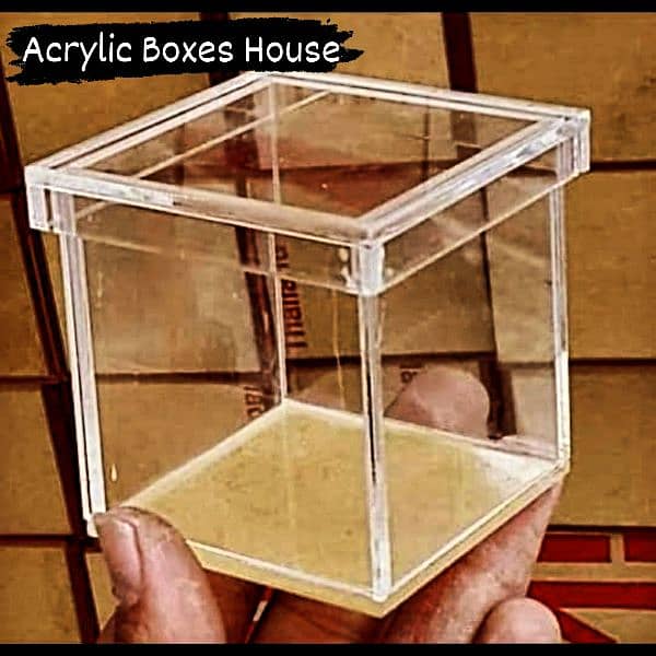 acrylic Boxes House 4