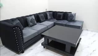 comfortable L shape sofa set for sale