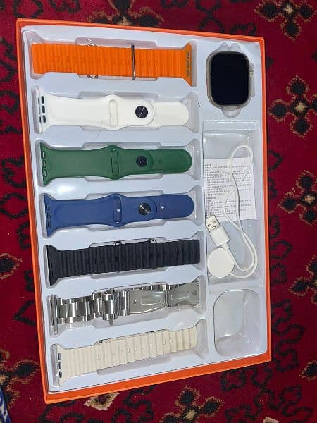 smart watch with 7 strips bax pack 1