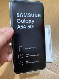 Samsung Galaxy a54 8/128 GB 03240537819 my WhatsApp number