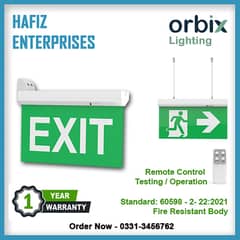 Orbix Lighting - Emergency Exit Light - Exit Signs