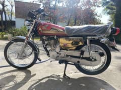 HONDA CG 125 SPECIAL EDITION GOLD RED 2025