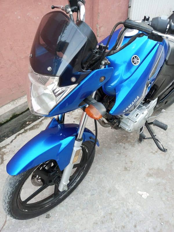 Yamaha YBR attock number Good Condition Half Self Start 1