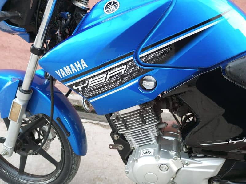 Yamaha YBR attock number Good Condition Half Self Start 3