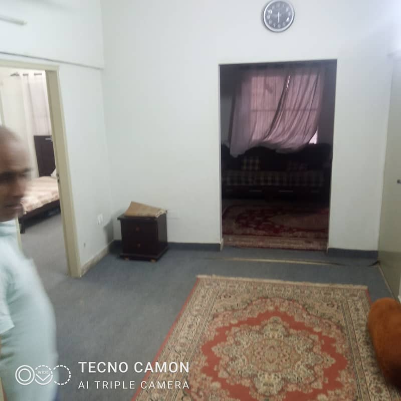 Rent flat Noman terrace ph 1 ground 2bed. d. d 5