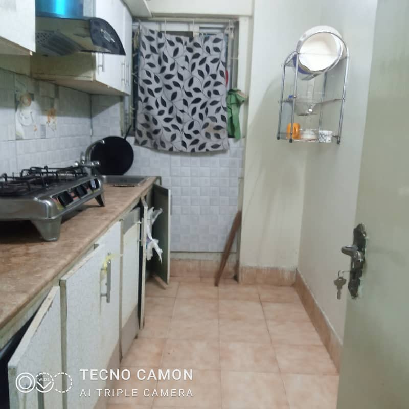 Rent flat Noman terrace ph 1 ground 2bed. d. d 6