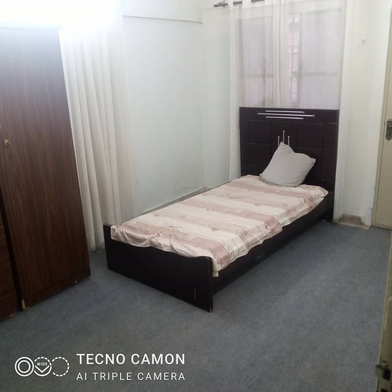 Rent flat Noman terrace ph 1 ground 2bed. d. d 8