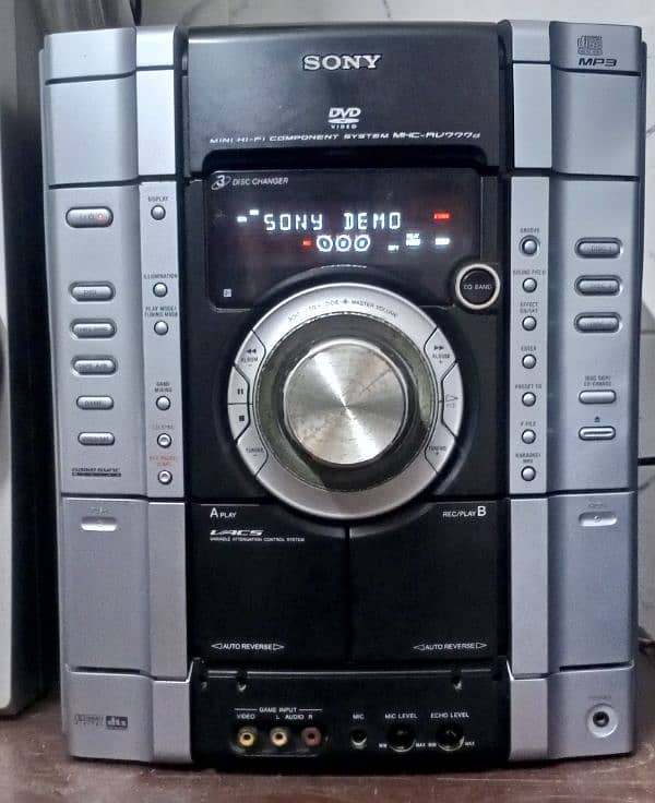 SONY deck with JVC hi-fi speakers 1