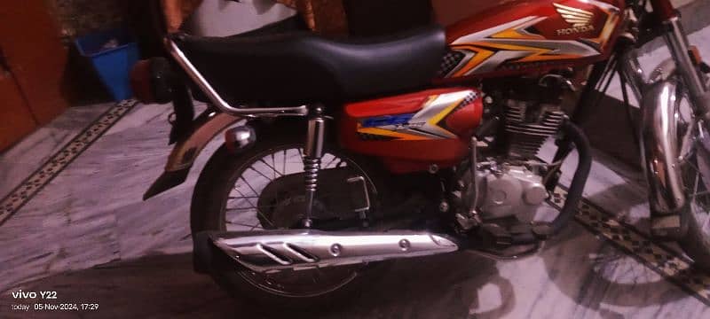 CG Honda 125 new model for sell 2025 open letter 5