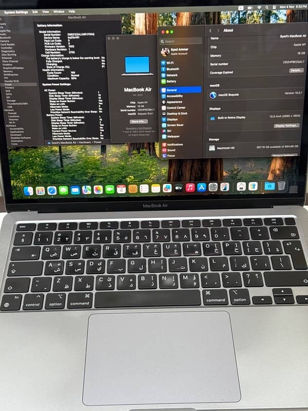 Macbook Air 13.3 Inch 16Gb/1TB M1 Space Grey 2