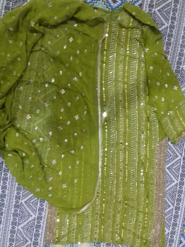 Lime color 30sc dress 2