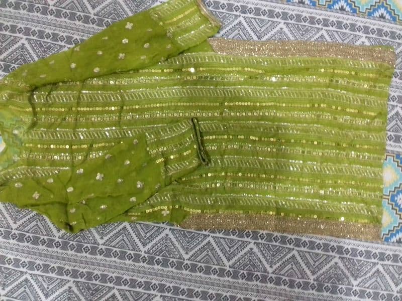 Lime color 30sc dress 3