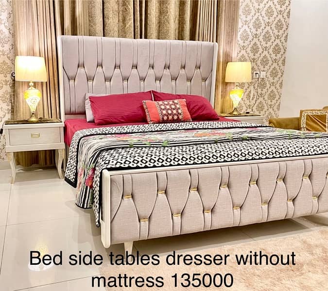 designer high back padded bedsets on urgent sale 10