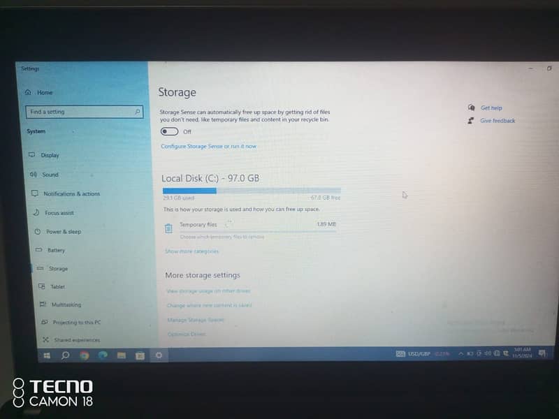 Lenovo Desktop PC - Intel Core i5, 4GB RAM 1