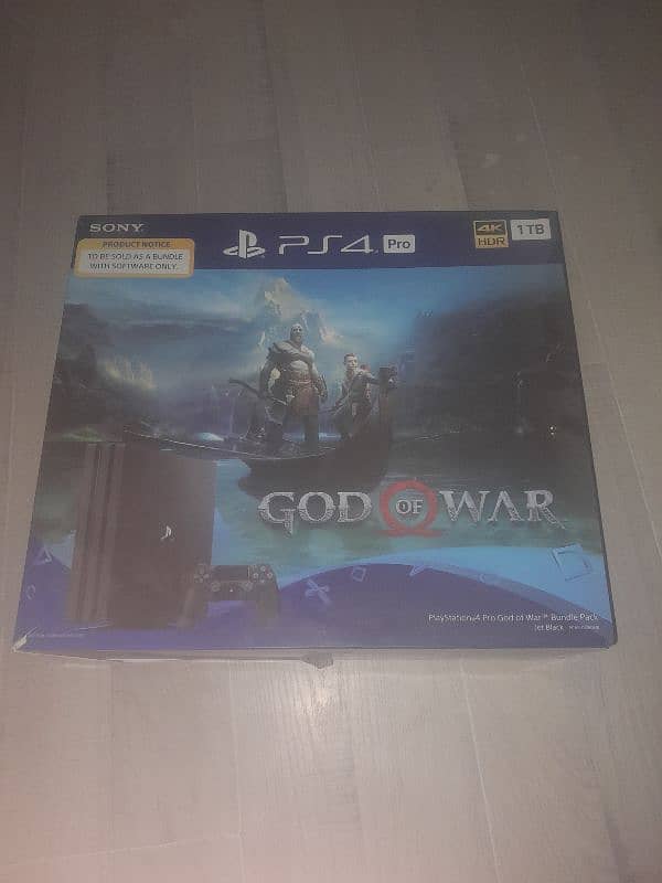 PS4 Pro 1TB God of War Bundle - Complete Package 8