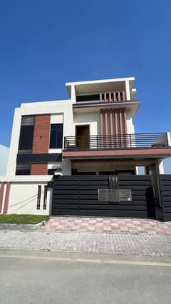 10 marla luxury constructed house for sale in G block kohistan Encalve Wah Cantt