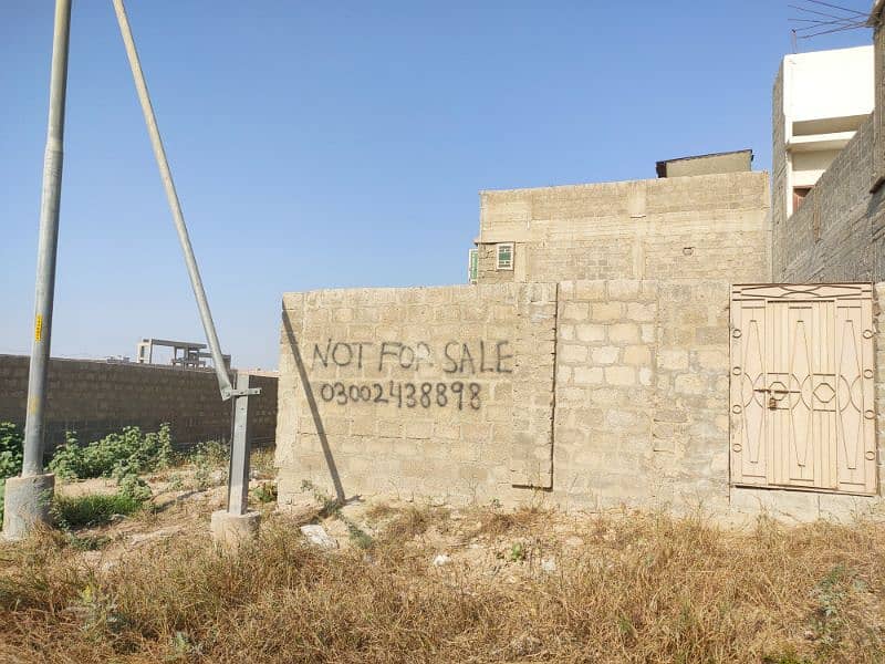 120 square yards plot for sale in Roti corporation Gulshan e maymar 0