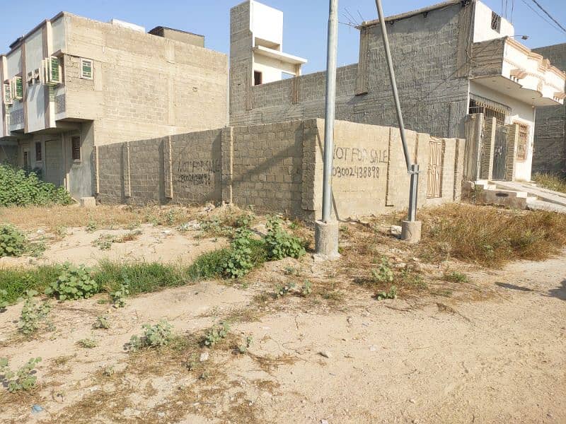 120 square yards plot for sale in Roti corporation Gulshan e maymar 7