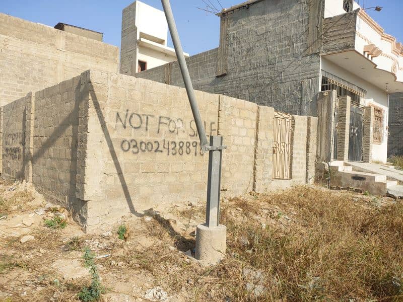 120 square yards plot for sale in Roti corporation Gulshan e maymar 9