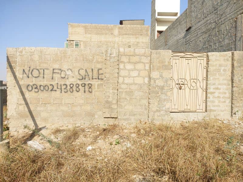 120 square yards plot for sale in Roti corporation Gulshan e maymar 10