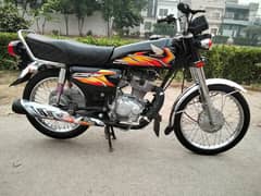 Honda CG 125 21 Model All Punjab number registered