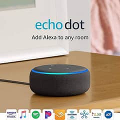 Amazon Echo Dot (3rd Gen) - Smart speaker with Alexa, Charcoal