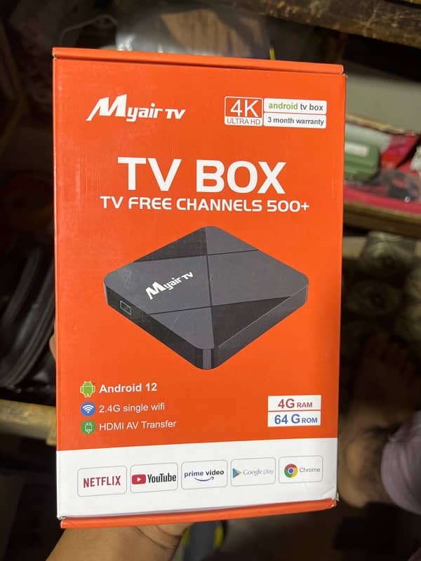 android box 4gb ram 64gb mamory 0