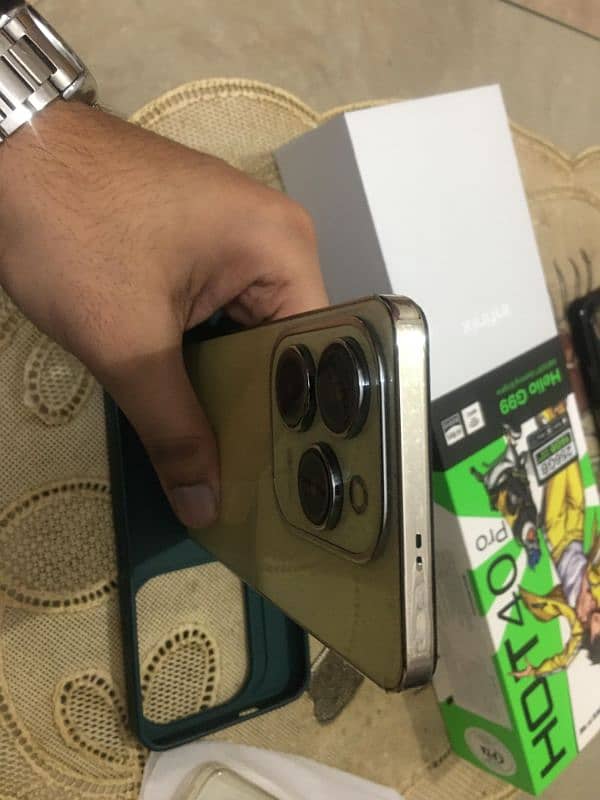 Infinix Hot 40 Pro Free Fire Edition with Complete Box for Sale 7