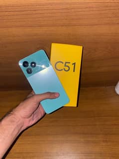 Realme C51 Complete Box with 33w genuine Charger