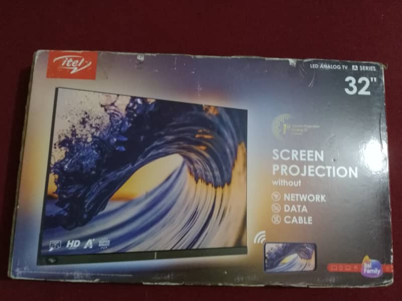 Itel 32 inch led tv with all original accessories 3