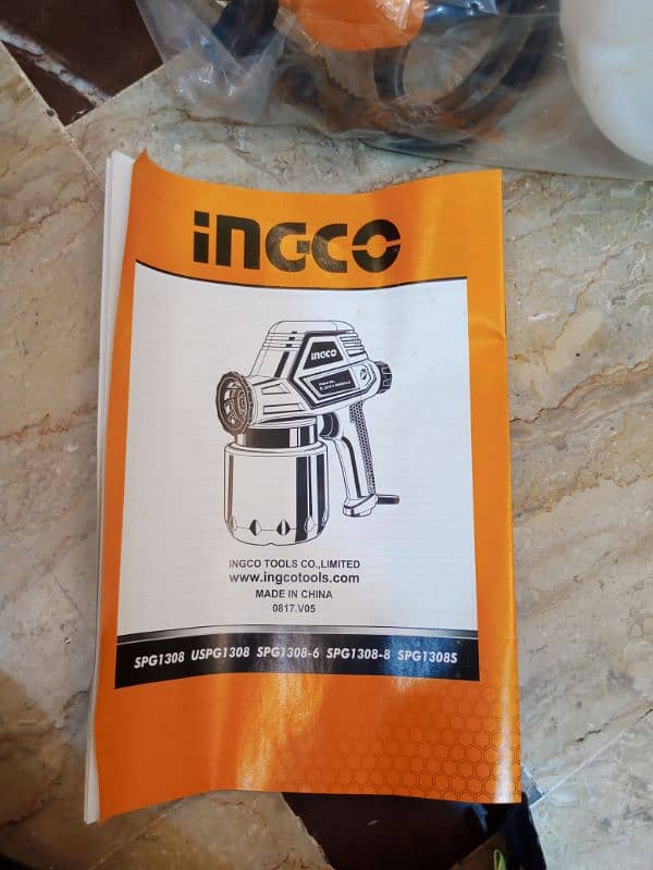 Ingco paint sprayer 5