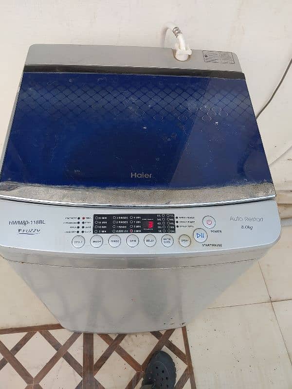 Haier automatic 8kg 1