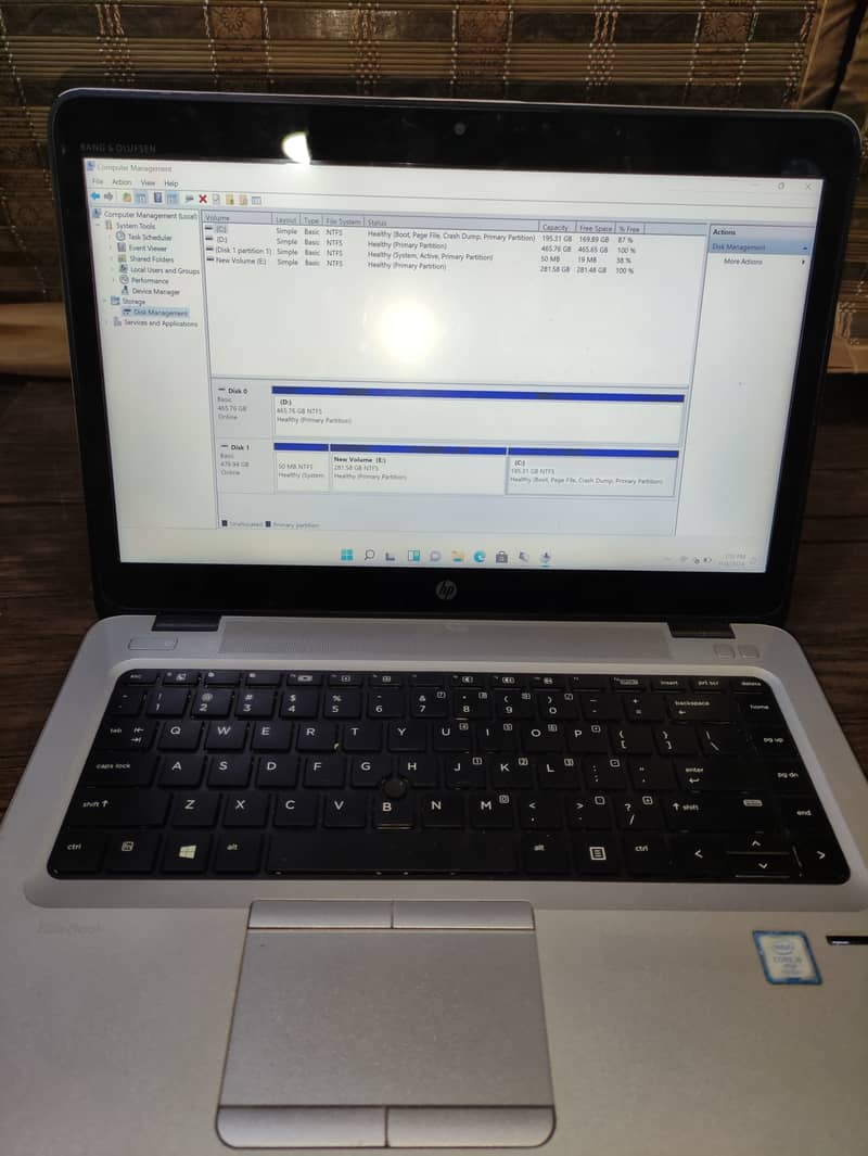 HP Elitebook 840 G4 - intel core i5 4