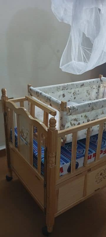 For Sale: Baby Cot with Swing – 10/10 Condition! 0