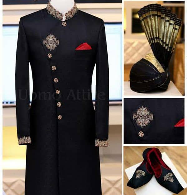 Uomo Attire Sherwani 0