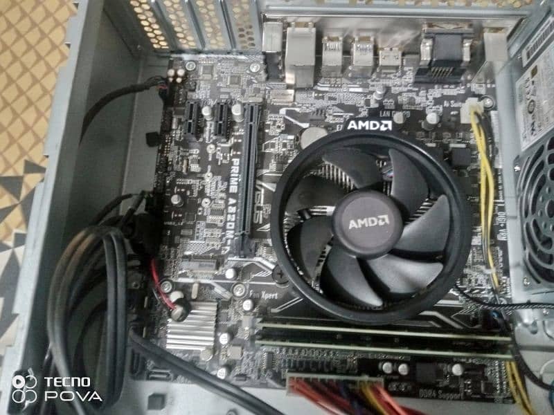 AMD RYZEN 5 2400G + ASUS Prime A320 M K Package 4